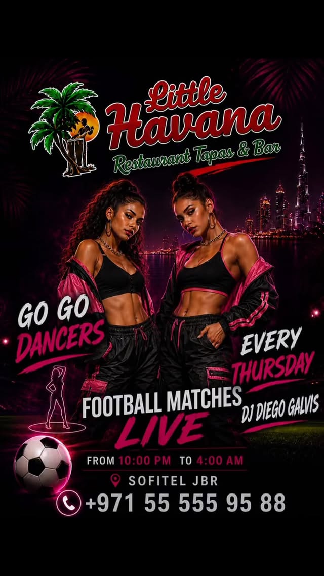 Thursday Go-Go dancers and live football