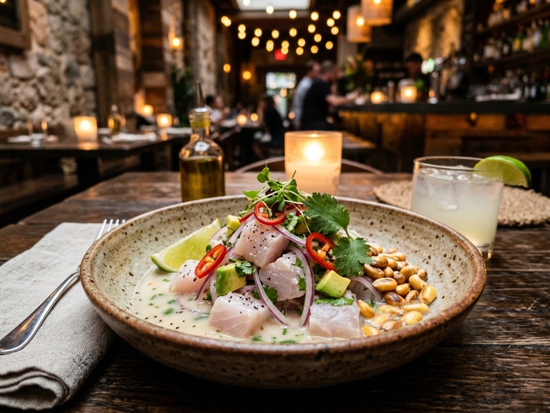 Sea Bass Ceviche