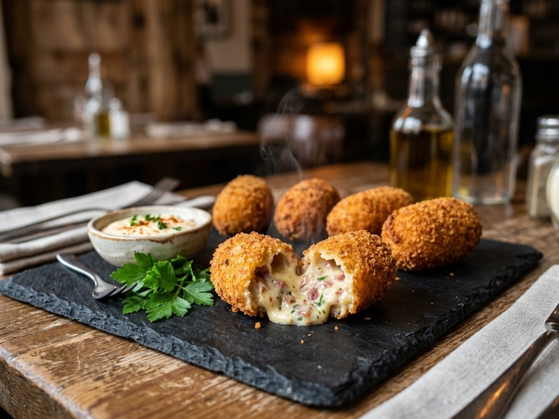 Ham & Cheese Croquetas