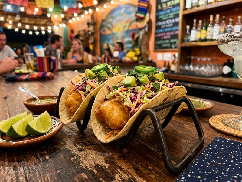 Baja Fish Tacos (3)